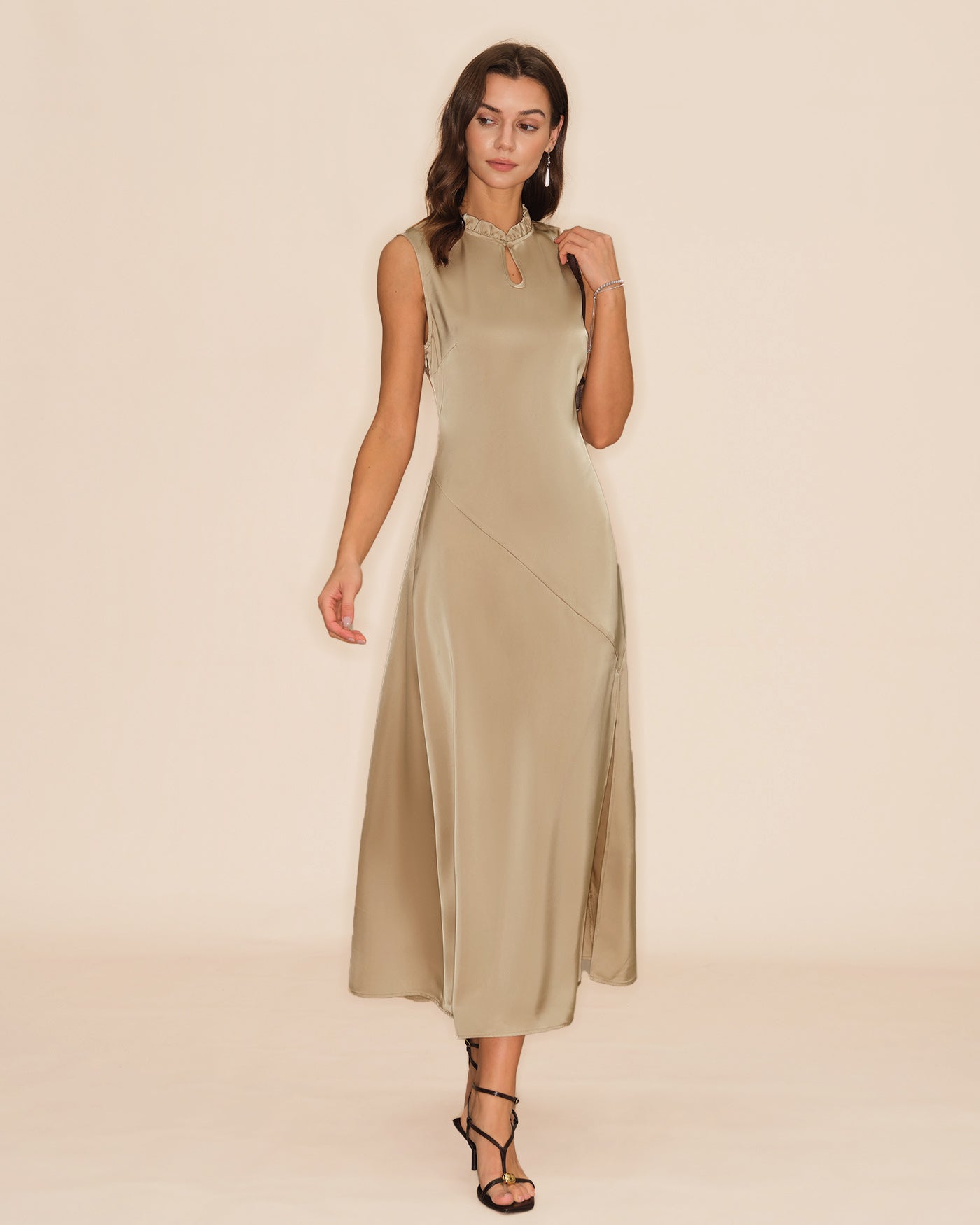 Amelie Ruffled Midi Dress — photo 7