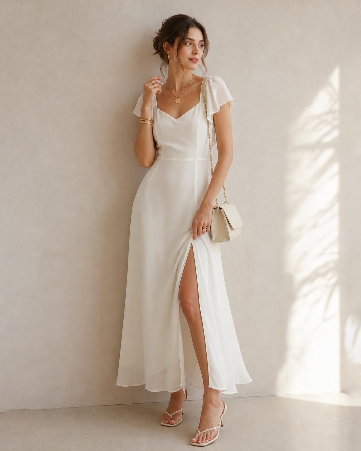 Juliette Chiffon Maxi Dress