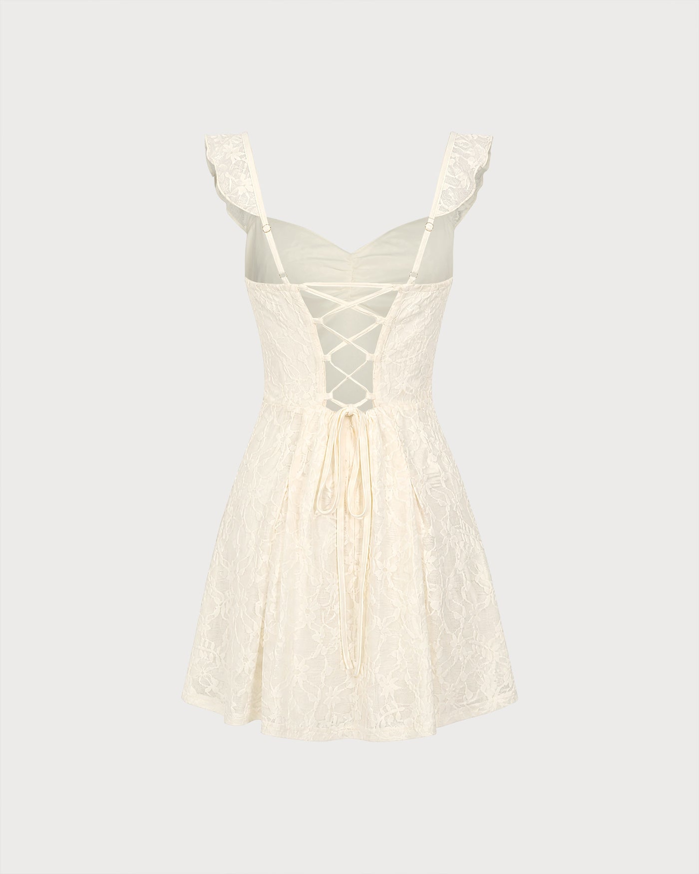 Celine Lace Mini Dress — photo 5