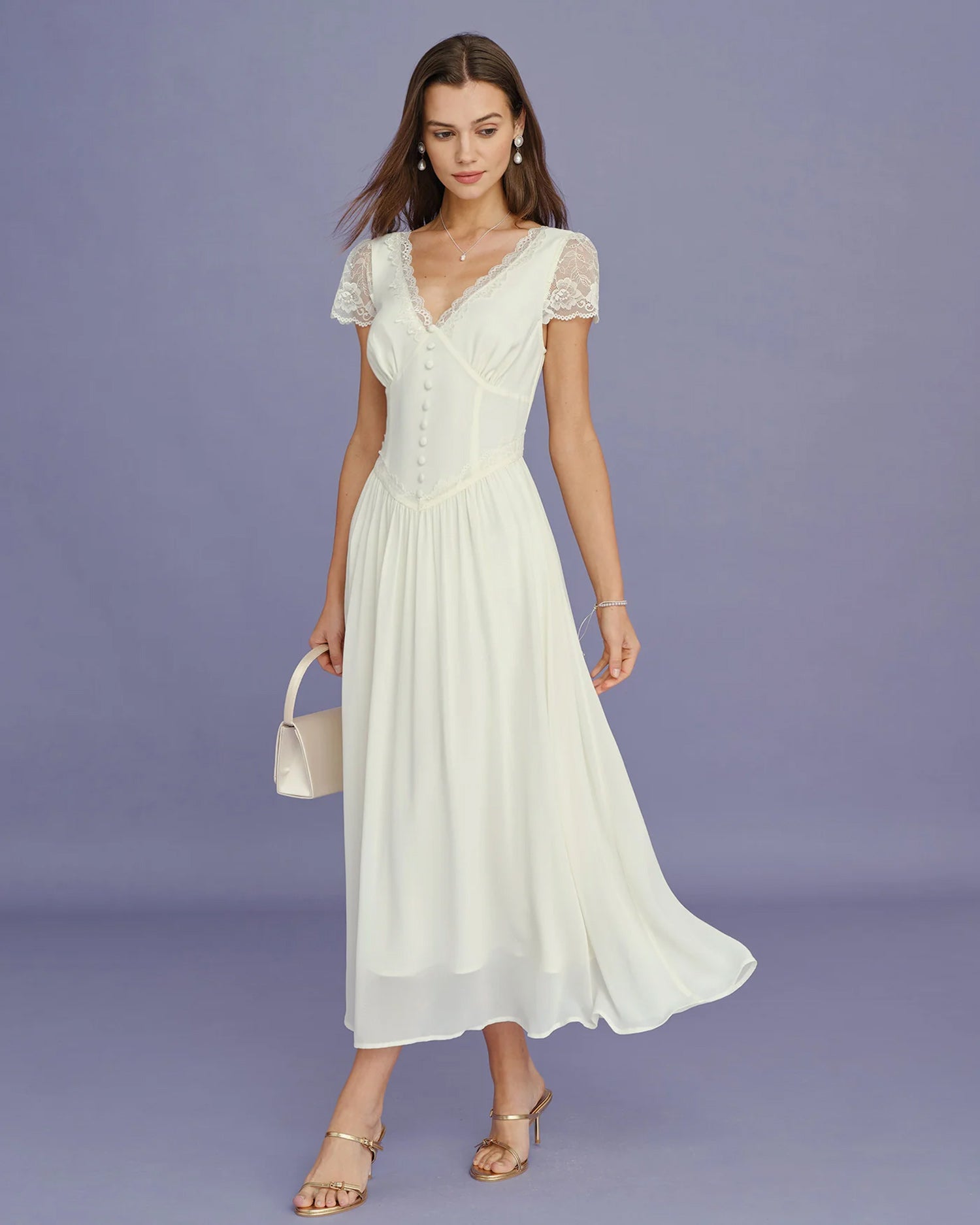 Margot Splicing Maxi Dress — photo 4