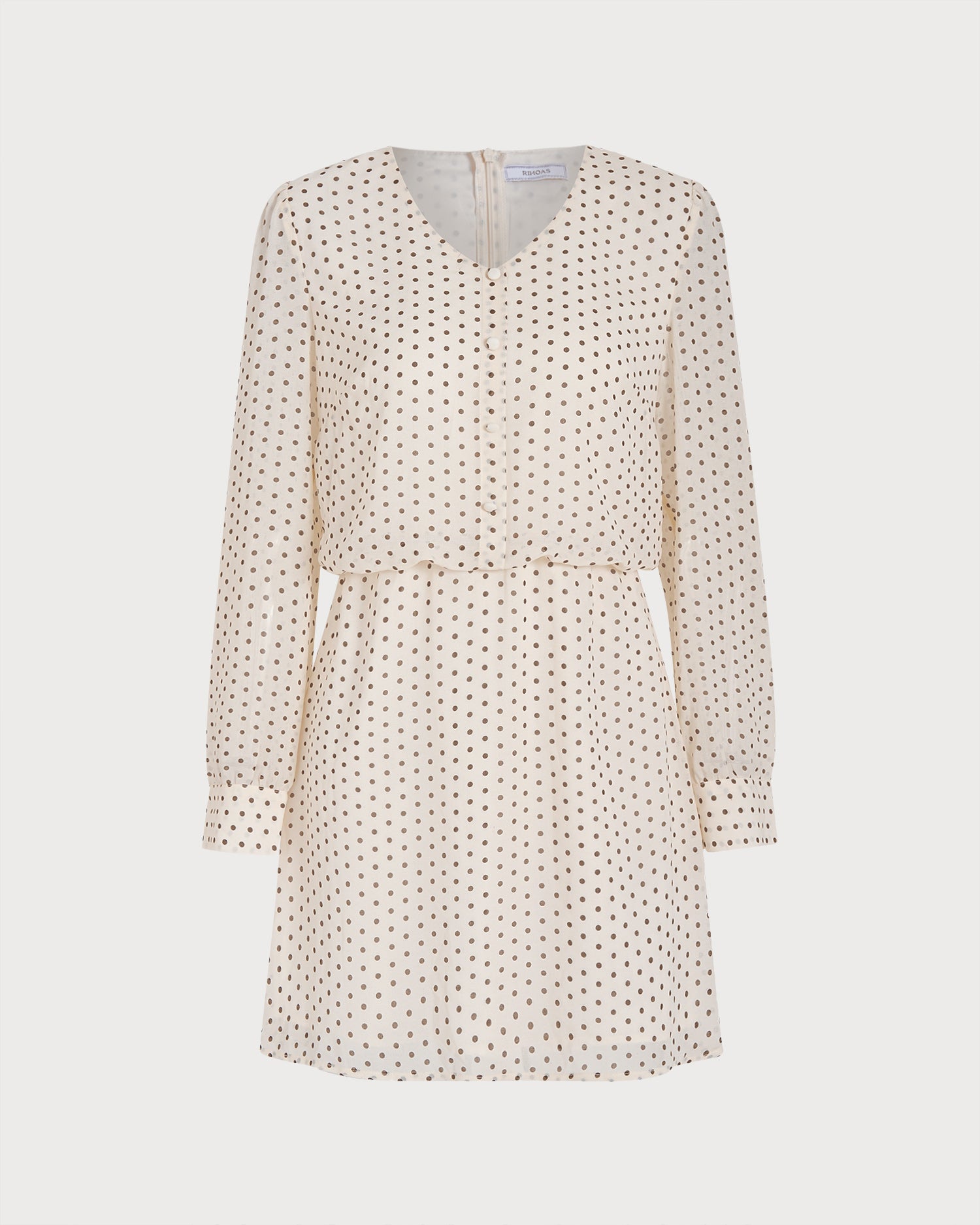 Isabelle Chiffon Mini Dress — photo 4