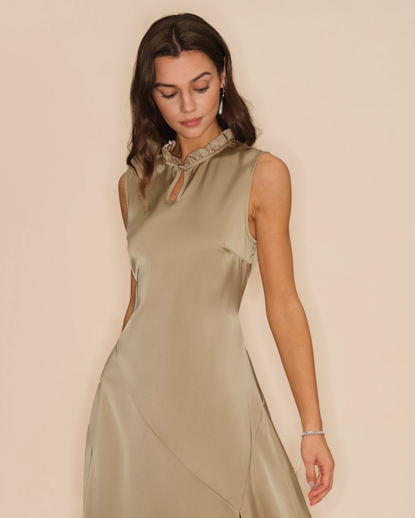 Amelie Ruffled Midi Dress — photo 5
