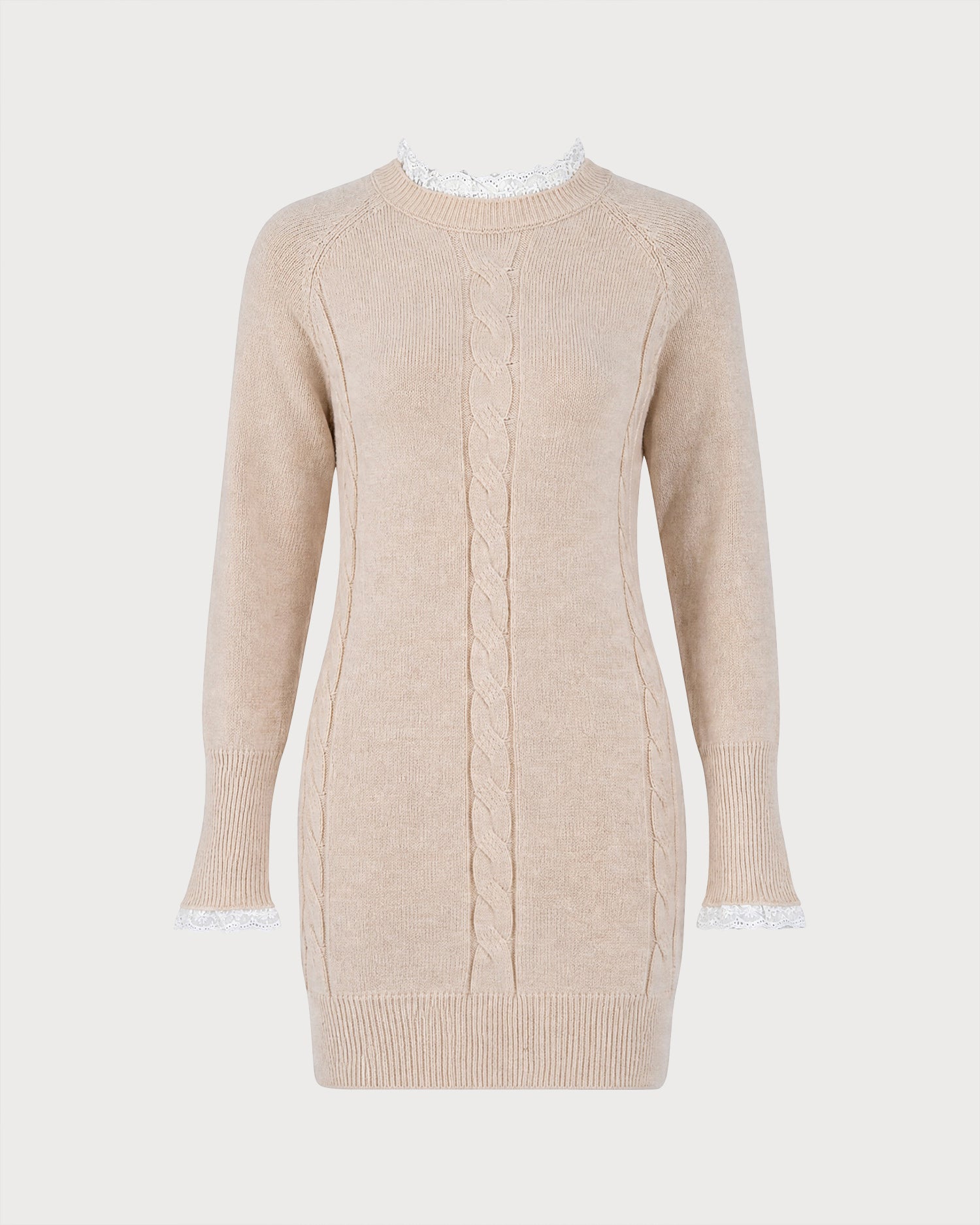 Isabelle Ruffled Sweater Dress — photo 2