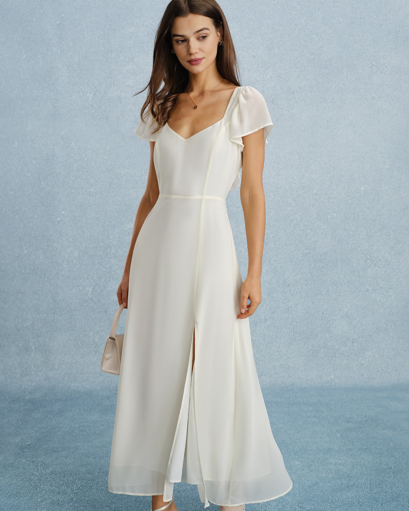Juliette Chiffon Maxi Dress — photo 5