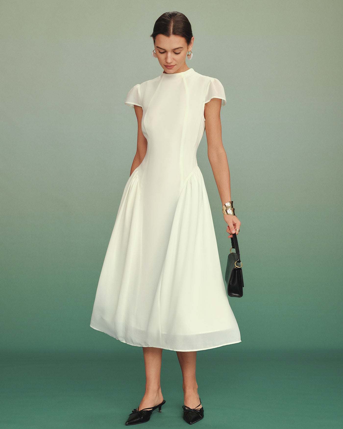 Celine A-Line Midi Dress — photo 4