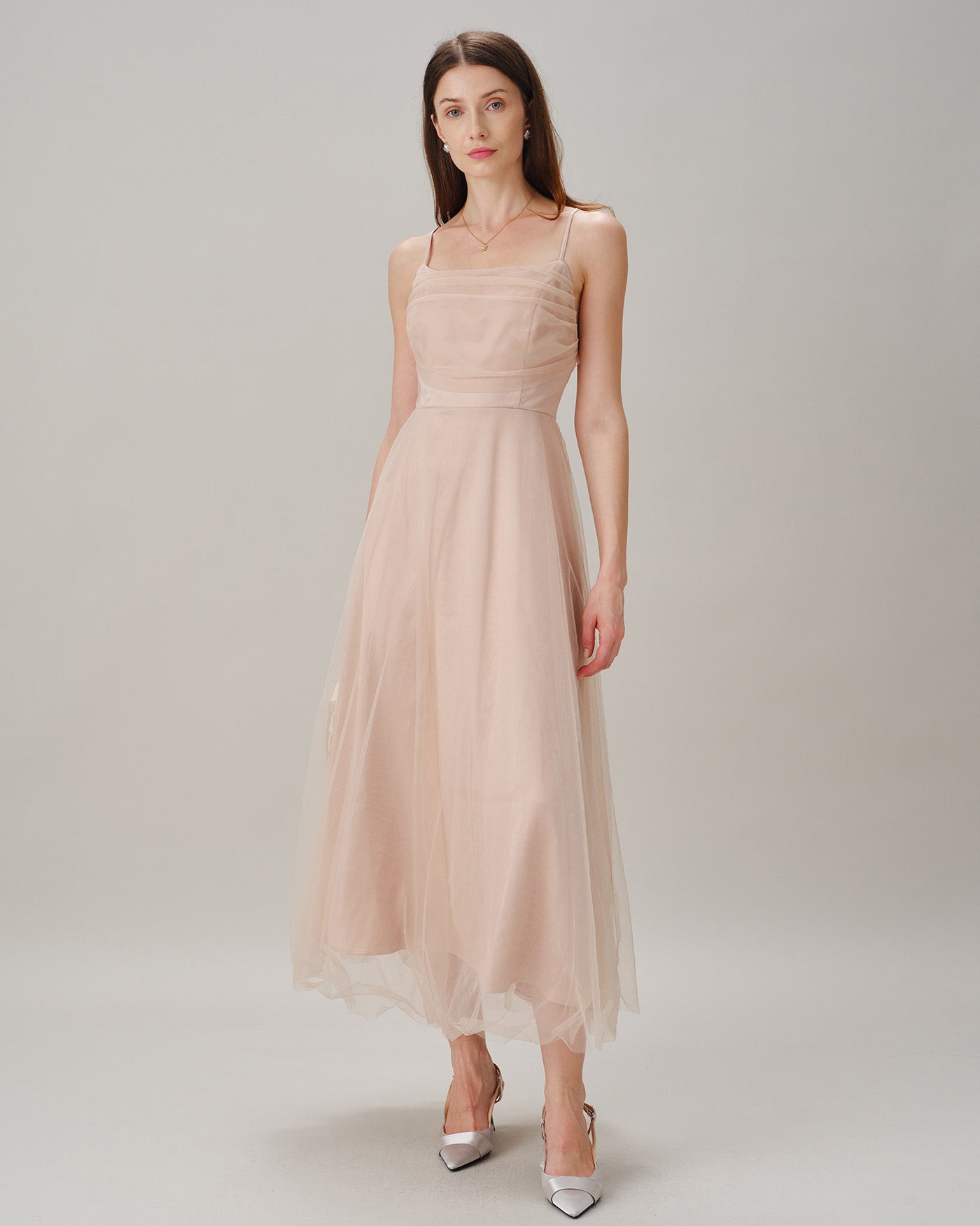 Adeline Slip Midi Dress — photo 2