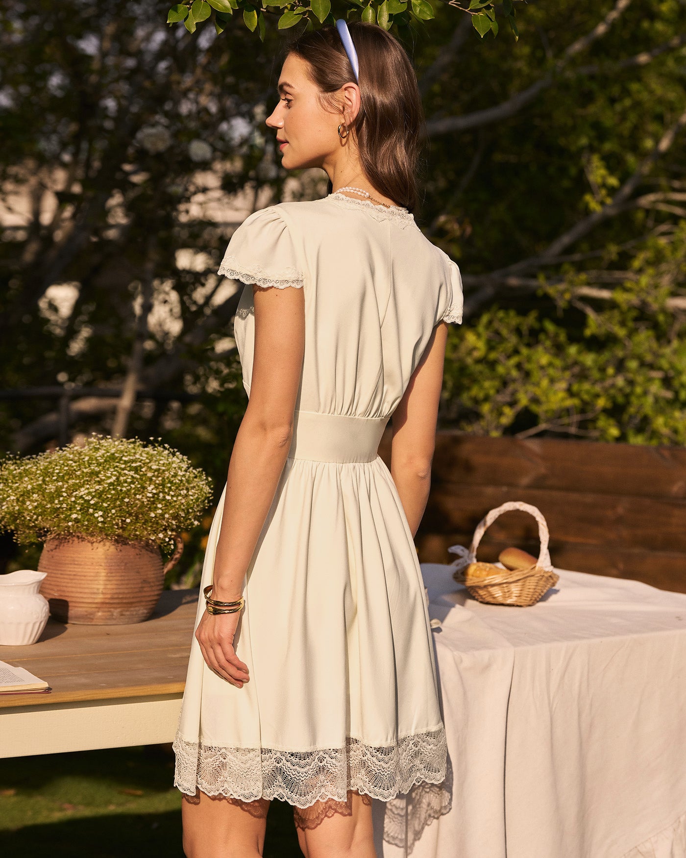 Colette Splicing Mini Dress — photo 7