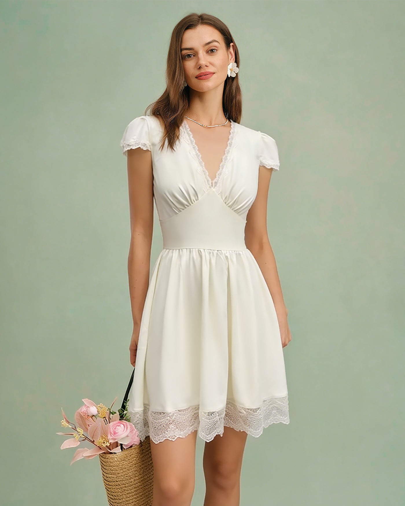 Colette Splicing Mini Dress — photo 2