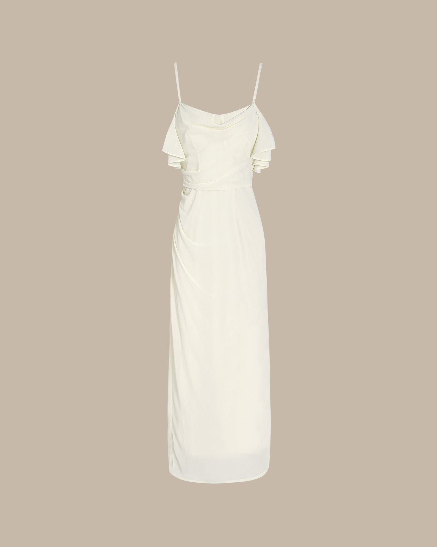 Lucille Chiffon Midi Dress — photo 6