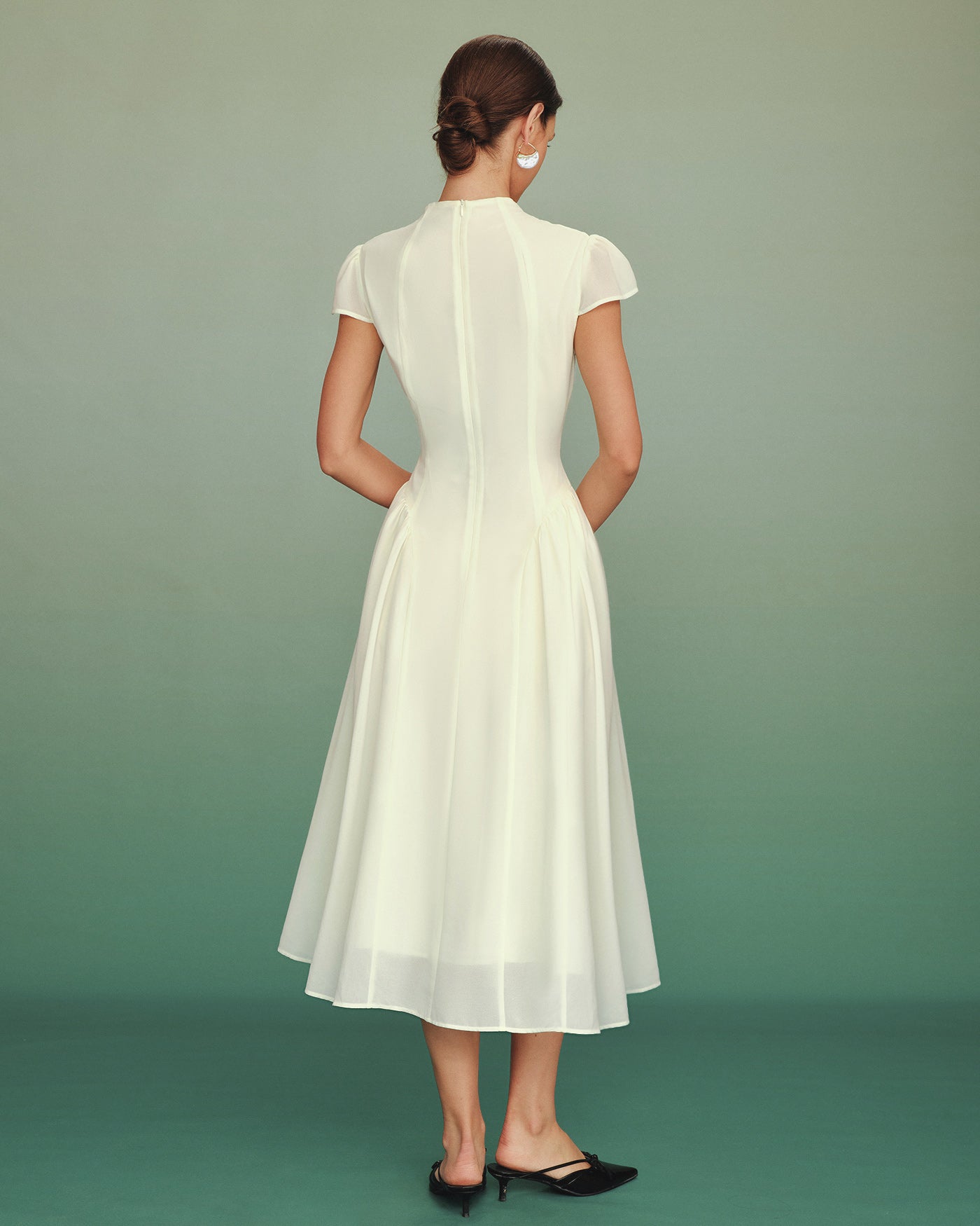 Celine A-Line Midi Dress — photo 5