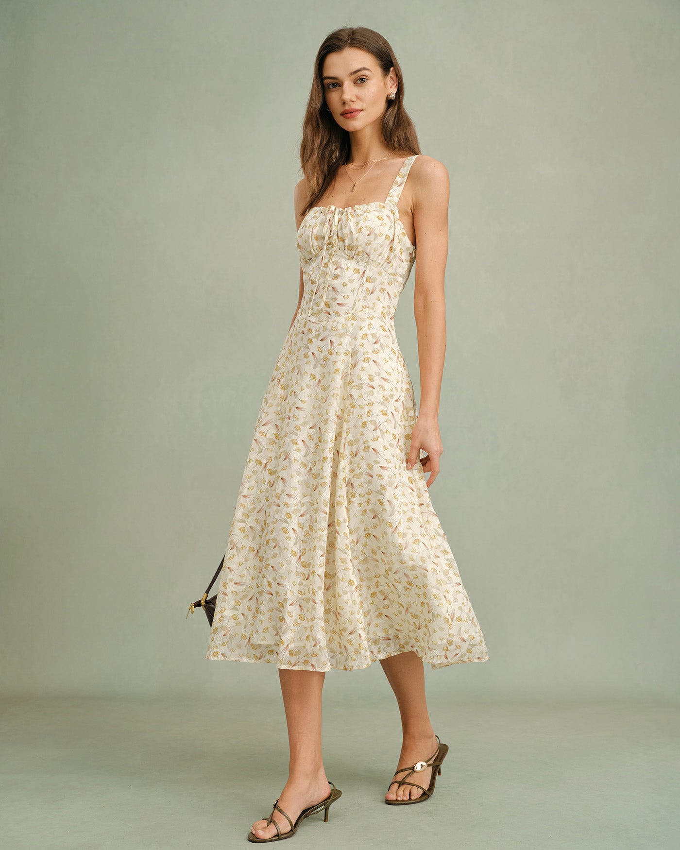 Lucille Slip Midi Dress — photo 4
