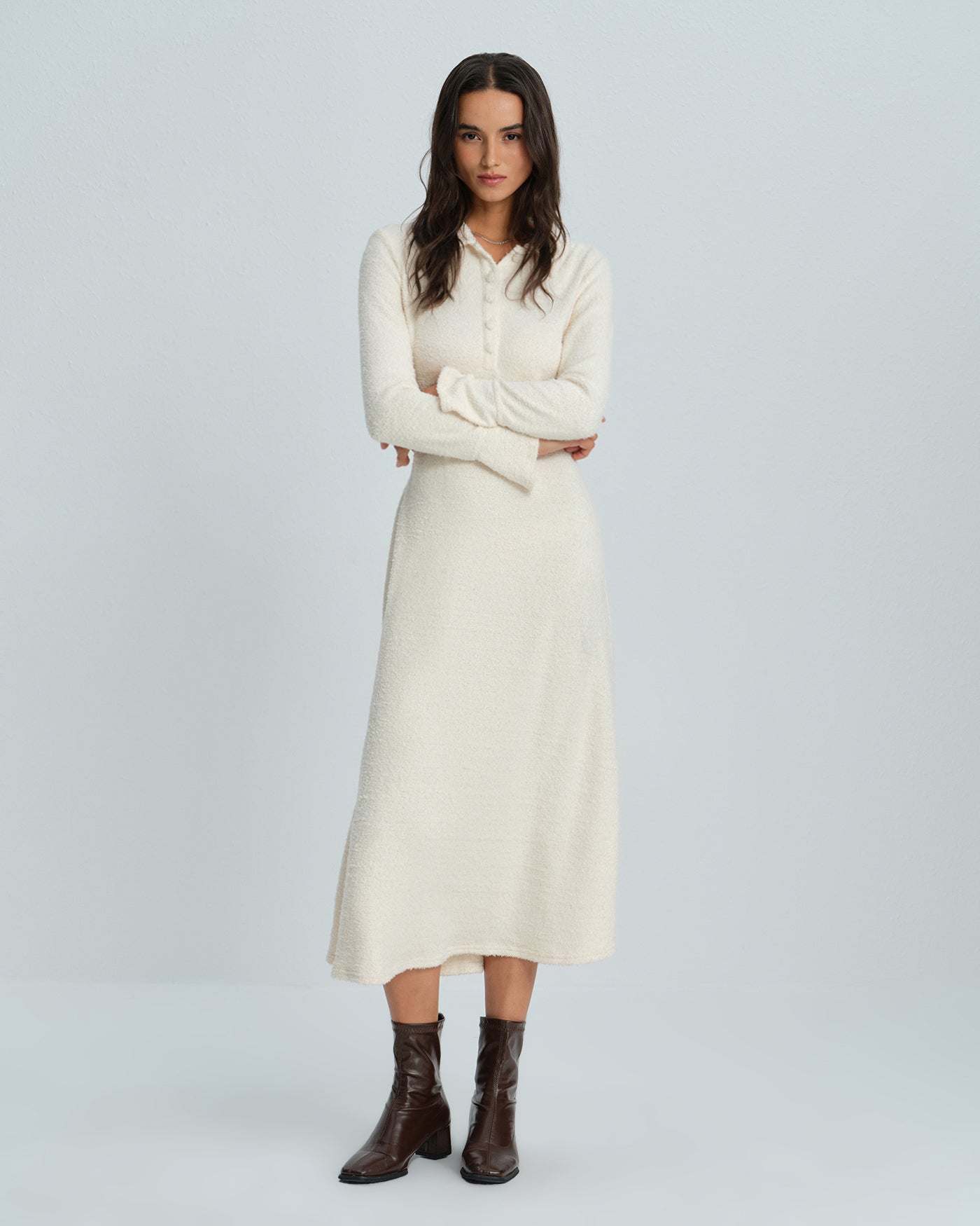 Adeline Sleeve Midi Dress — photo 8