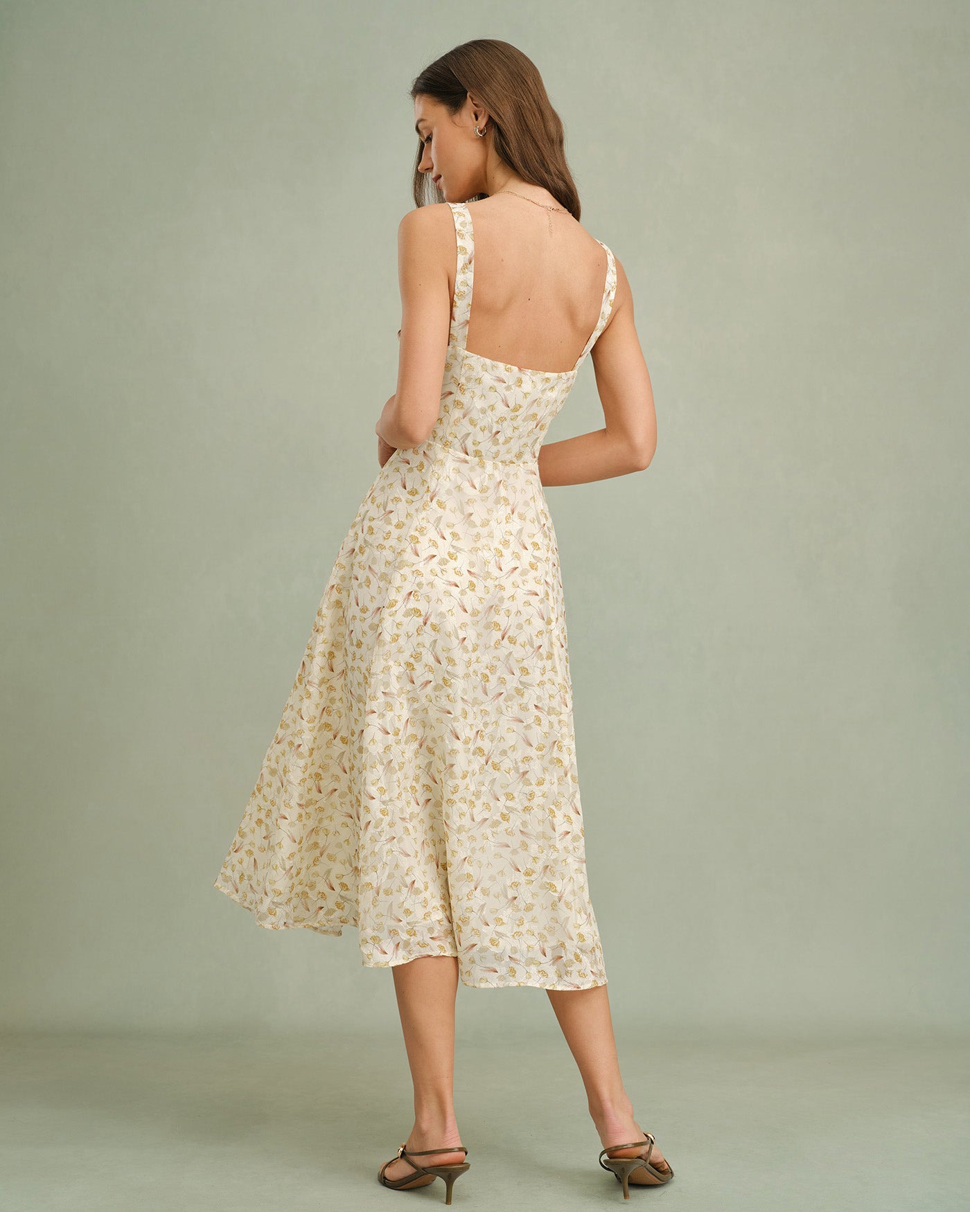 Lucille Slip Midi Dress — photo 6