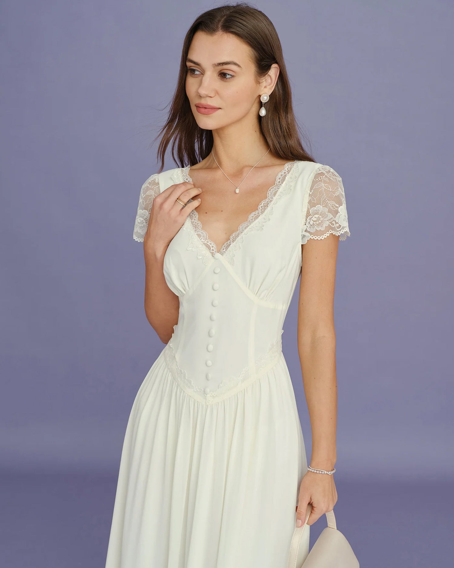 Margot Splicing Maxi Dress — photo 2