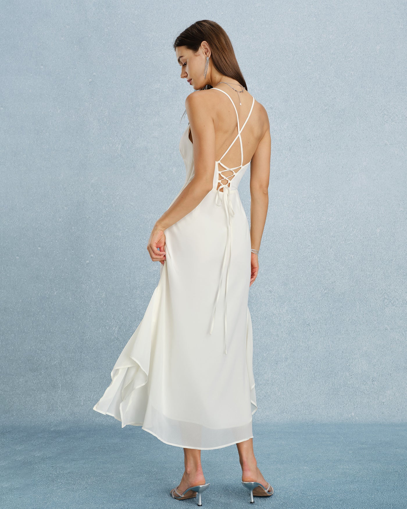 Vivienne Chiffon Maxi Dress — photo 5