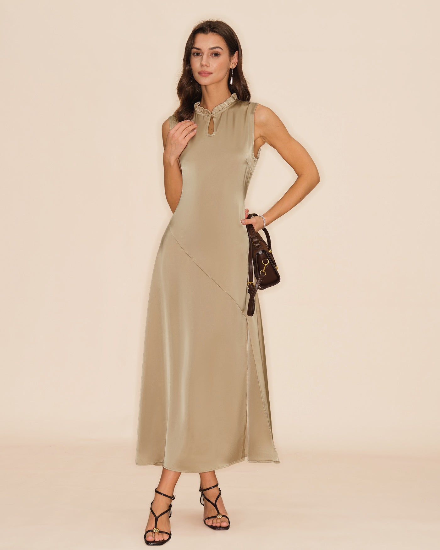 Amelie Ruffled Midi Dress — photo 3