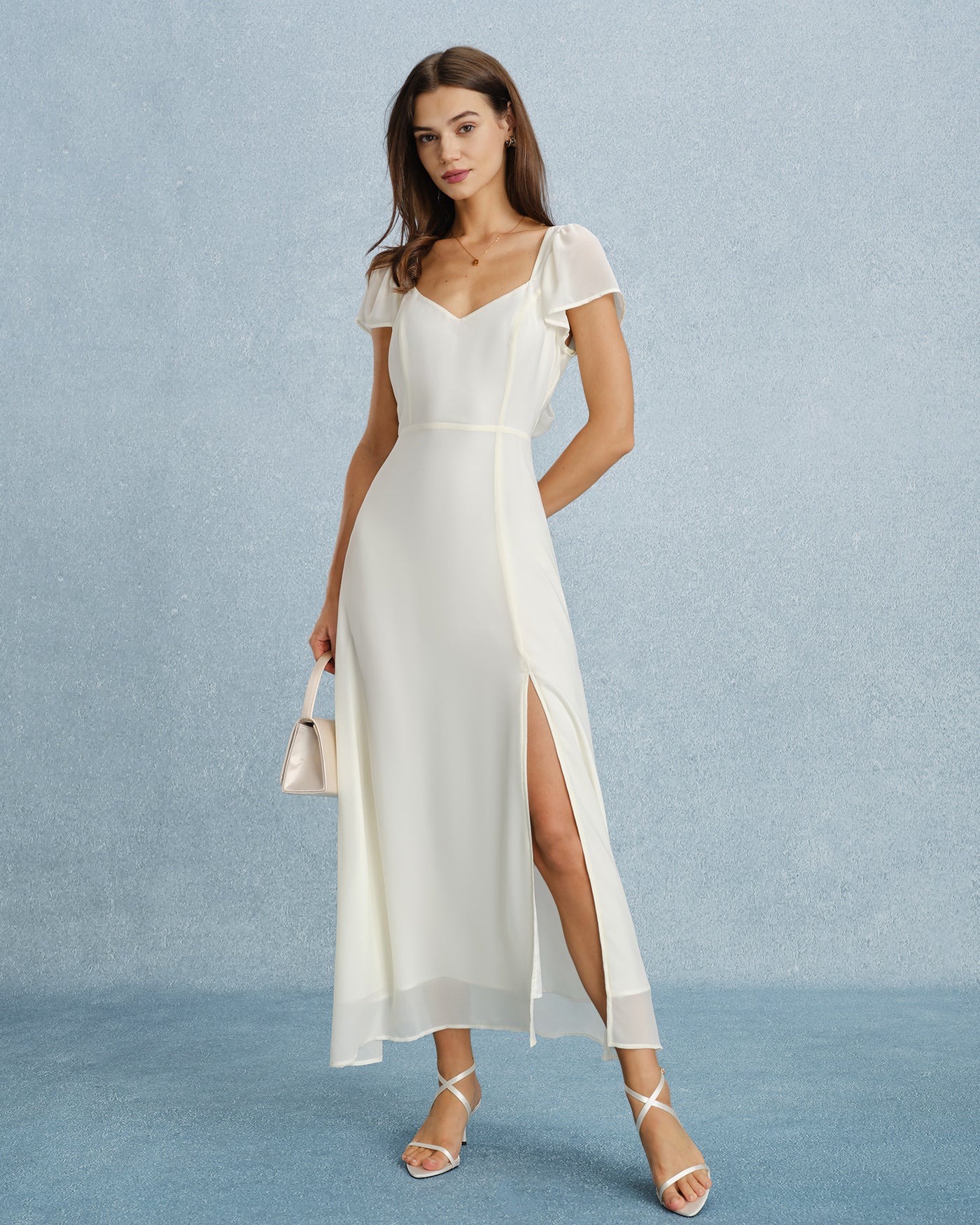Juliette Chiffon Maxi Dress — photo 2