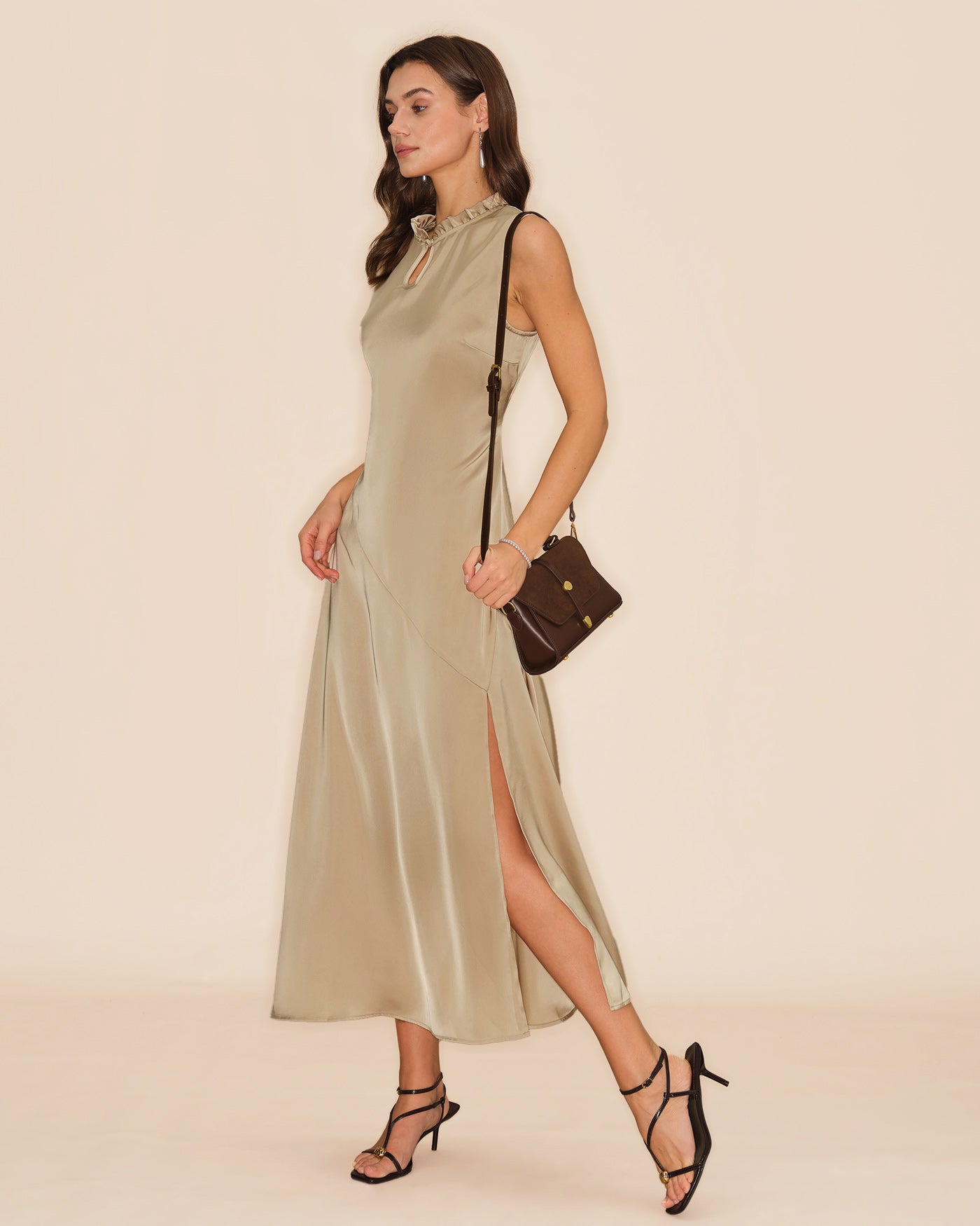 Amelie Ruffled Midi Dress — photo 6